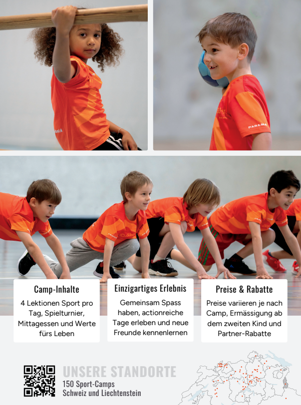 Buoni per i campi estivi per bambini